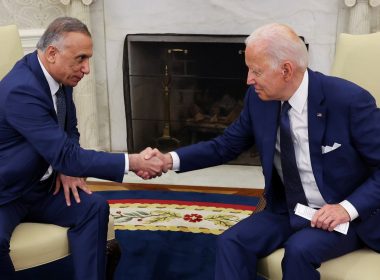 Biden and al-Kadhimi