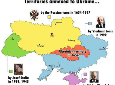 Ukraine historical map