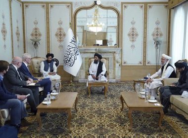 Taliban met British delegation
