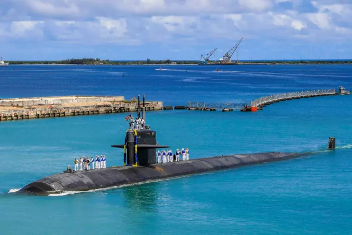US submarines in Guam