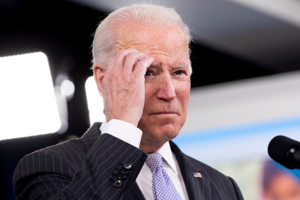 Biden angry