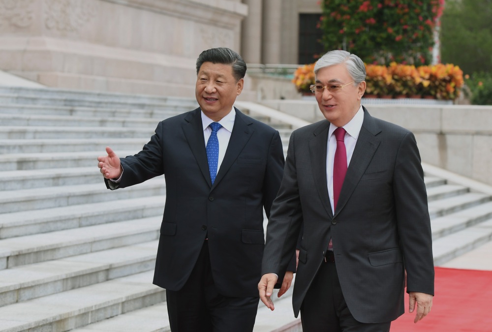 Xi Jinping and Tokayev