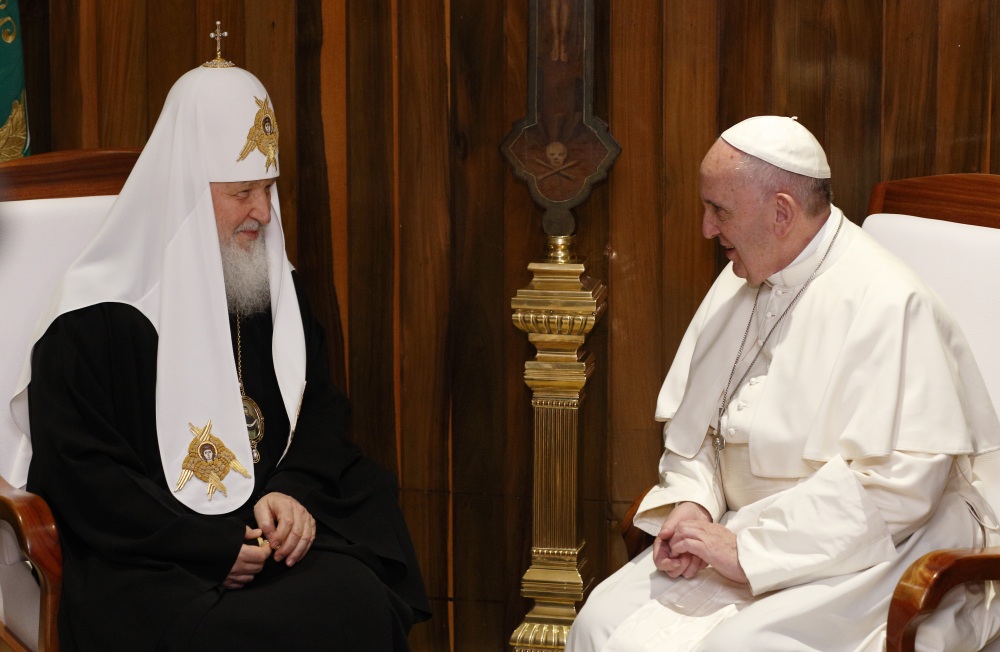 Pope met Patriarch
