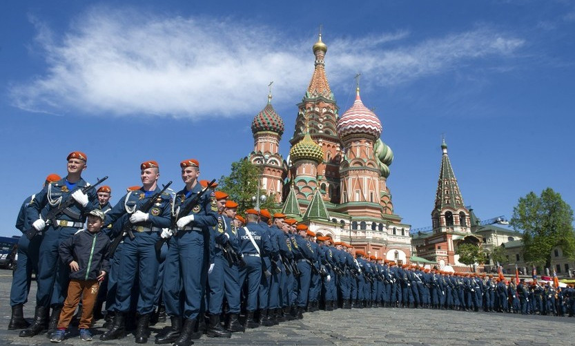 Soldiers at St Basil