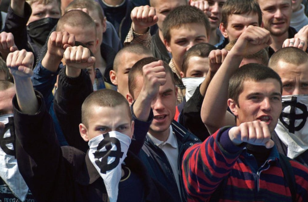 Ukraine nationalsts in Kiev