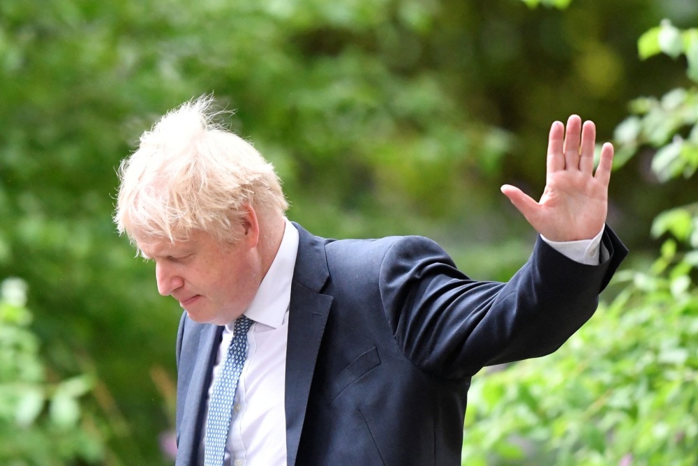 Boris Johnson resigns