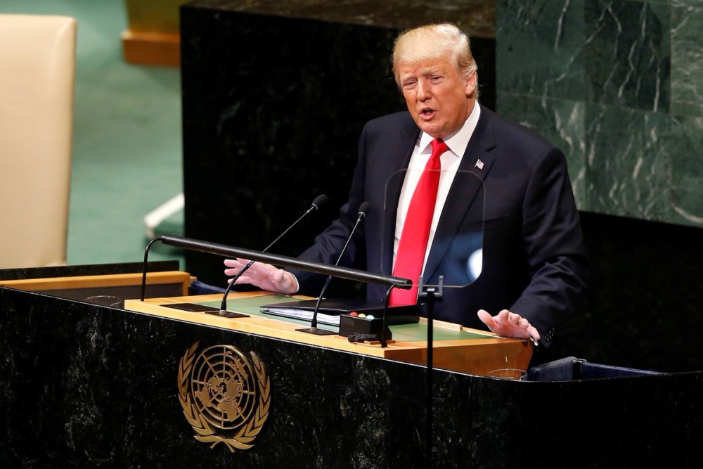 Trump in UN