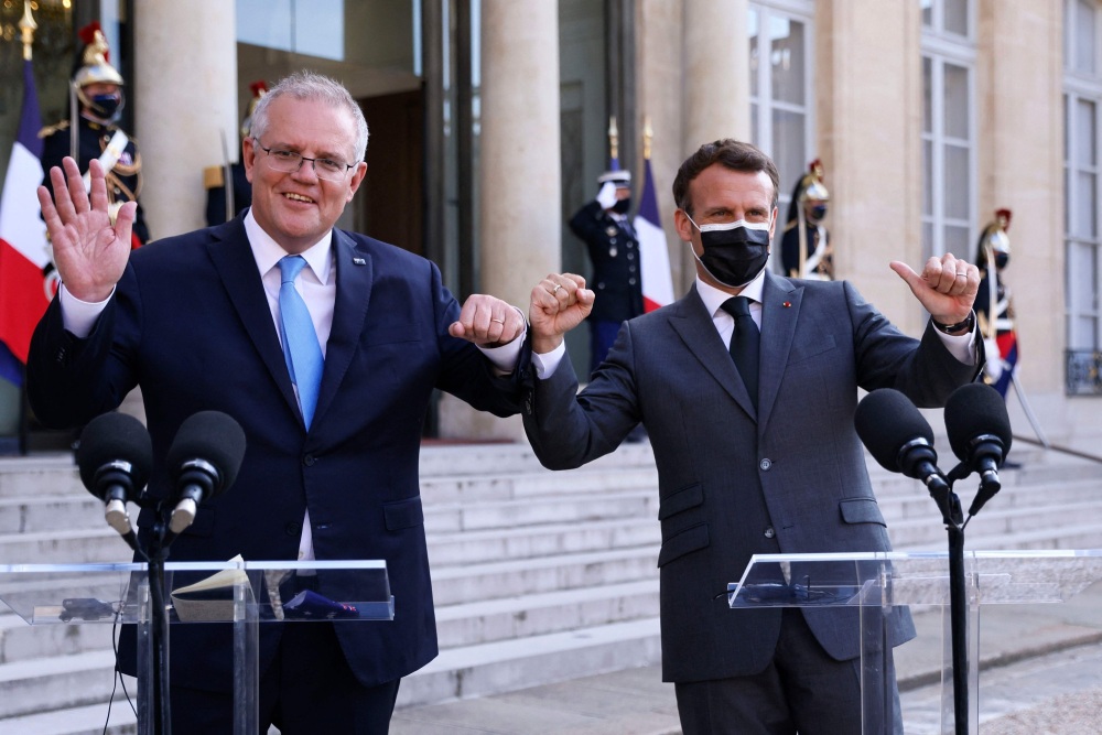 Morisson and Macron