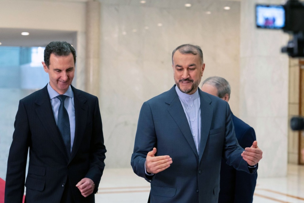 Assad met Abdollahian