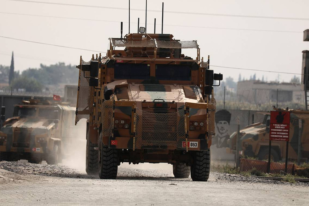 Turkish military convoy