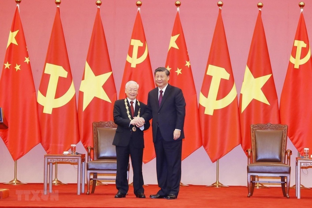 Xi Jinping and Trong