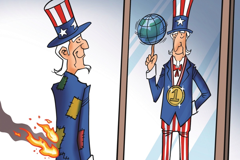 US empire is collapsing