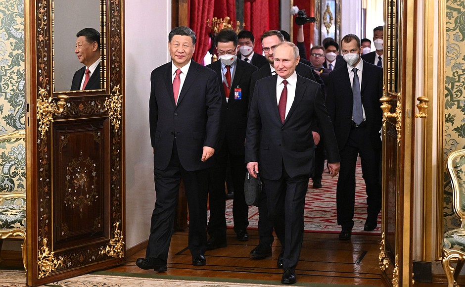 Xi Jinping in Kremlin