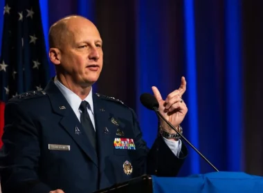 Space Systems Command head Lt. Gen. Michael Guetlein