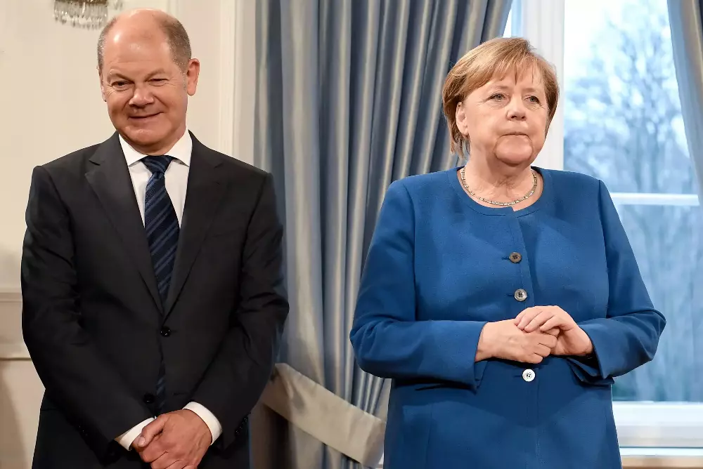 Merkel and Scholz