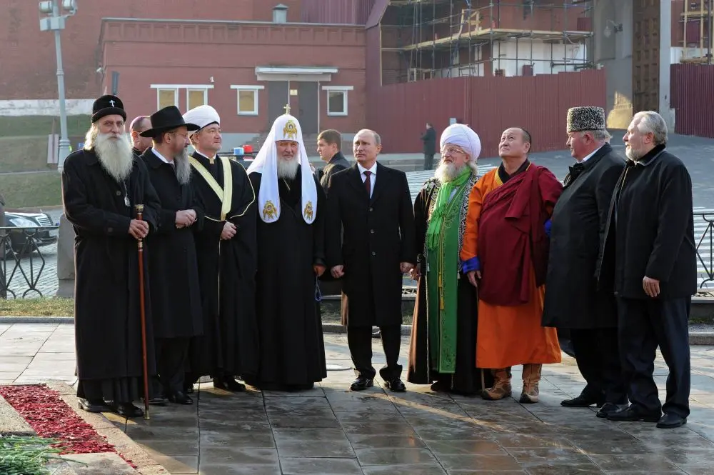 Putin and clerical leaders
