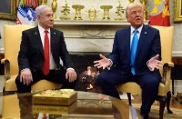 Trump-Netanyahu -Oval-office-meeting-Gaza-Palestinians